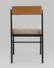 Набор из 2 барных стульев Stool Group Балла FDC9939 sDC6095-4+b270-28 X2 бежевый, коричневая экокожа фото 7