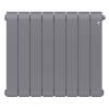 Дизайн-радиатор биметаллический Royal Thermo Infinity 500 Silver Satin - 8 секц. фото 2