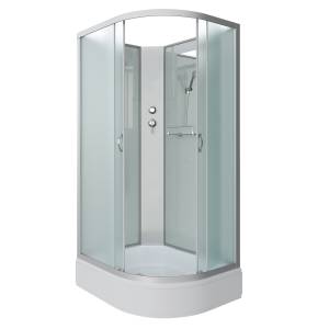 Душевая кабина Niagara Classic NG-33394-14LBK (1300x900x2000) средний поддон (26см)