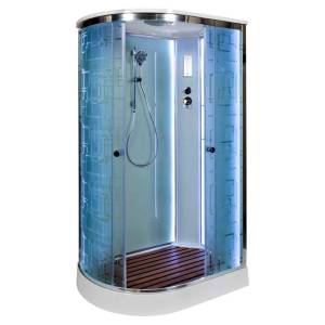 Душевая кабина AvaCan EM1511RLED с подсветкой, 110x80x220