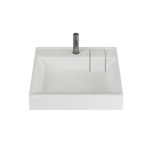 Раковина Ceramica Nova Quattro CN0101 над стиральной машиной, 60x60 см