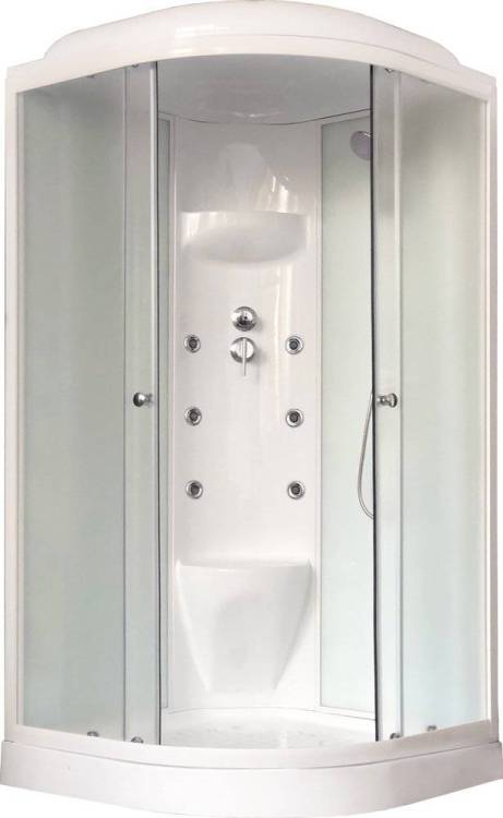 Душевая кабина Royal Bath RB 90HK7-WC с низким поддоном, с сиденьем