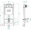 Система инсталляции для унитазов Ctesi Solid BK0200240 фото 6