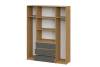 Шкаф Арника Денвер 00-00303846 Дуб Золотой/Графит серый фото 2