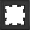 Рамка 1-постовая IEK Brite BR-M12-K02 черный фото 4