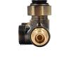 Узел нижнего подключения Primoclima Armature Lunar PCART890ABR термостатический, угловой, правый 1/2"х3/4"Е, бронза фото 9
