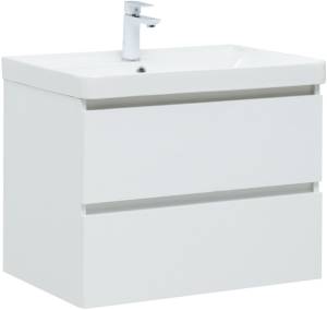 Тумба с раковиной Aquanet Vega 00308333 70 2 ящика