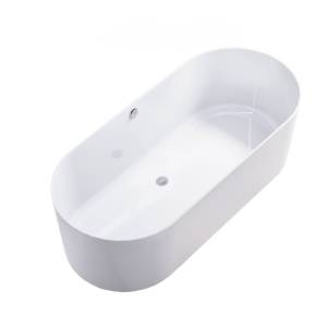 Ванна из искусственного камня Астра-Форм Аквариус Solid Surface 01010073 170x75 белая матовая