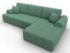 Диван угловой Лига Диванов Лига-080 134744 Зеленый фото 6