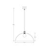 Подвесной светильник Arte Lamp Cappello A7056SP-1BK фото 2