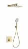 Душевой комплект Wonzon & Woghand WW-D2017-B-BG с термостатом, золото