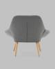 Кресло Stool Group Олби Квадро QH-8927K 875-18 grey серый фото 4