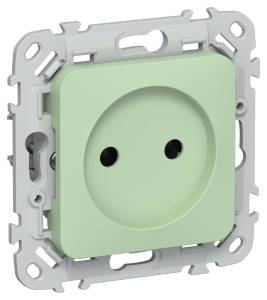 Розетка 1-местная IEK Flite FI-R10-10-1-K93 фисташковый