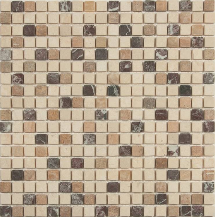Мозаика NSmosaic Stone series K-701 камень (15х15х7) 305x305