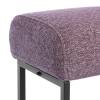 Пуф Tetchair Charli lux 25123 VT shape wood rose, велюр, букле фото 3