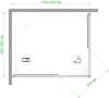 Душевой уголок Royal Bath HPD RB1120HPD-C-BL 120x100 фото 3