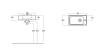 Тумба с раковиной Belbagno Kraft Mini KRAFT MINI-500/260-1A-SO-BO-L 45x25x50 Bianco Opaco подвесная с распашной дверцей, левосторонняя фото 7
