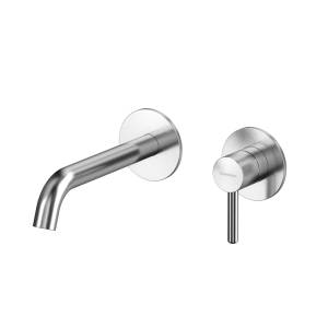 Смеситель для раковины WHITECROSS Y 2-Y1225NIB + BU0025 никель брашированный