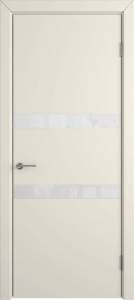 Межкомнатная дверь Владимирская Фабрика Дверей Niuta Ivory стекло White Gloss 600x2000