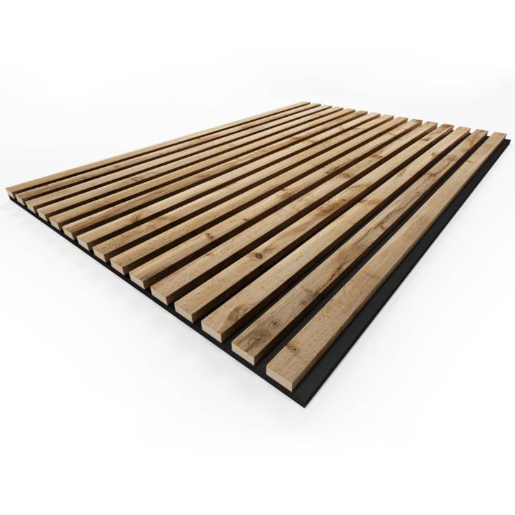 Панель стеновая акустическая Stella Trend Light Пекан 90x60x2.1
