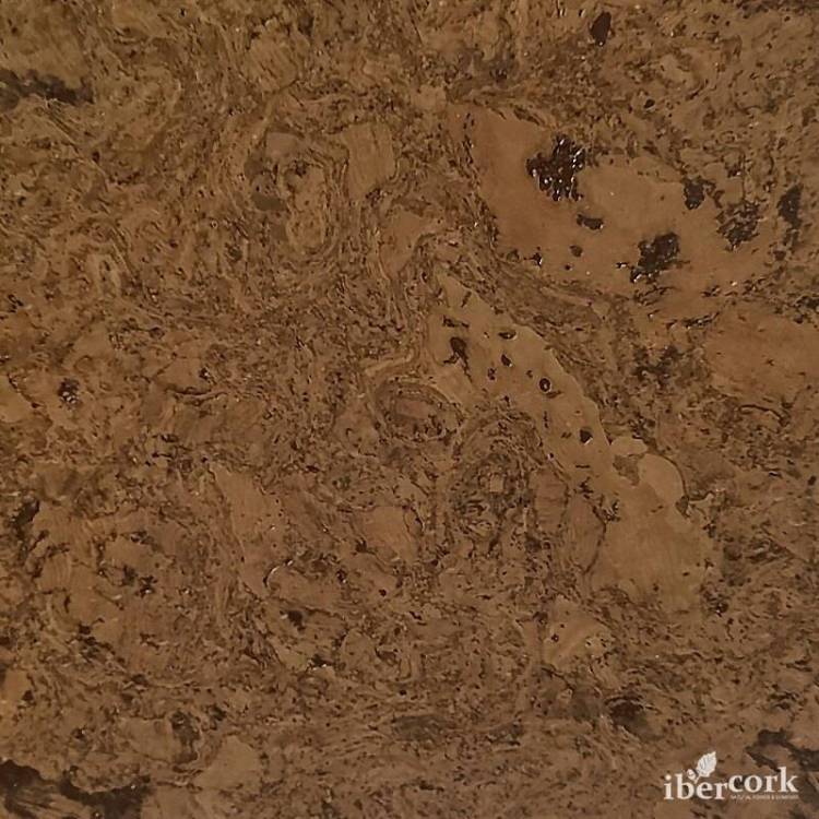 Пробковое покрытие IberCork Леон маррон 6SG 600x300x6