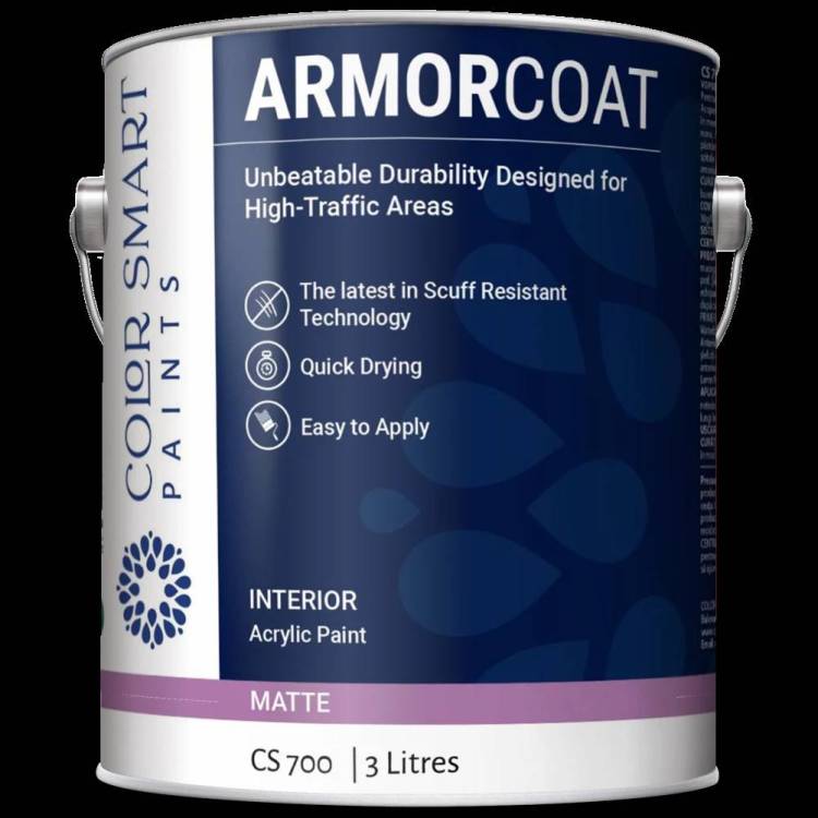 Краска керамическая Color Smart Armorcoat CS 700 WH/PB 3 л