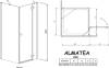 Душевой уголок Radaway Almatea KDJ 100x90 прозрачное стекло R фото 6