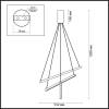 Подвесной светодиодный светильник Odeon Light Cometa 3860/39L фото 2