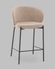 Стул полубарный Stool Group Тисдейл LV-115-S112-01 бежевый, букле фото 2