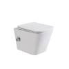 Унитаз подвесной BelBagno Due BB3103CHR-BS/SC с сиденьем и креплением, с функцией биде и смесителем