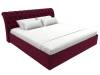 Интерьерная кровать Лига Диванов Сицилия 120915 красный 200x200 фото 4