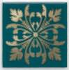 Вставка Kerama Marazzi Клемансо зелёный темный HGD/F252/5246 4.9х4.9х6.9