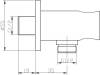 Душевой гарнитур BelBagno Ancona DFS-CRM фото 2