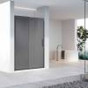 Душевая дверь в нишу Vincea Como-N VDS-4CN120CGB 1200x1950, профиль черный, стекло тонированное