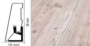 Плинтус Kronotex ktex1 Пихта сибирская Бежевый 2400x58x19