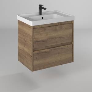 Тумба под раковину Briz Берн 238 03-18070-15 00 ВЕЛ, Дуб Веллингтон, 70x49