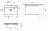 Мойка кухонная Granula Kitchen Space KS-7301 алюминиум фото 3