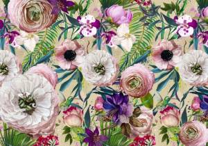 3D Фотообои Artegrafico «Красочное настроение» RC-025 канвас