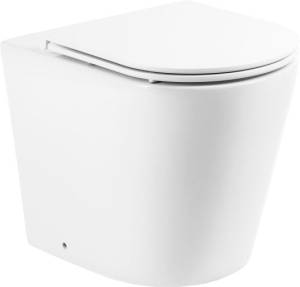 Унитаз приставной BelBagno Flay-r BB1003CBR, без сиденья
