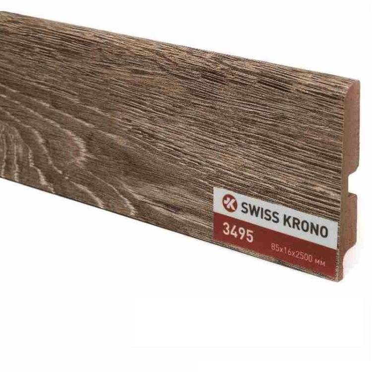Плинтус МДФ Kronopol Дуб Мамбо 3495 2500x85x16