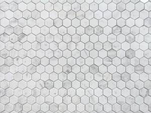 Мозаика LeeDo Pietrine Hexagonal Dolomiti Bianco Pol hex (2.3x4) 28.9x29.2