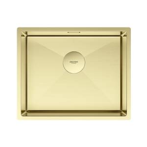 Мойка кухонная Paulmark Next 54 Uni PM215444-LG Светлое Золото, 54x44