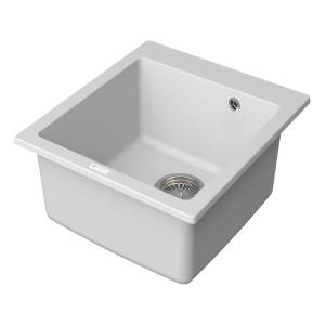 Мойка кухонная Point Моко 47 PN3006W белый