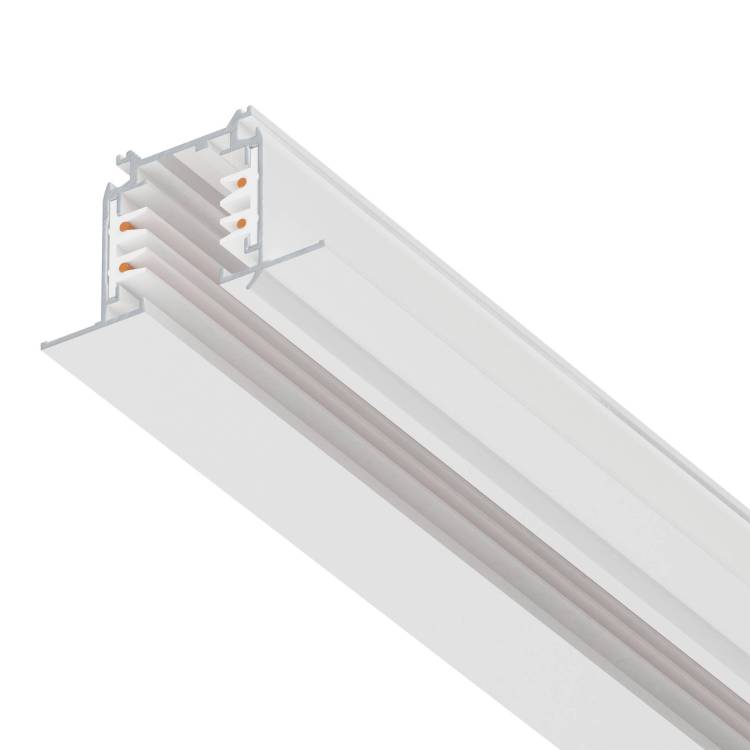 Шинопровод трехфазный встраиваемый Lightstar Quattro 503025-R