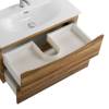 Тумба под раковину Belbagno Marino MARINO-CER-MINI-700-2C-SO-RR-P 69.6x39x50 Rovere Rustico подвесная с двумя выкатными ящиками фото 3