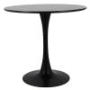 Стол Bradex Home Tulip FR 0221 черный 90x90x73 фото 2