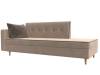 Тахта Лига Диванов Селена 118545L бежевый, коричневый, левая