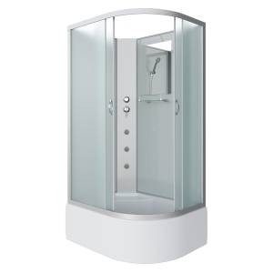 Душевая кабина Niagara Classic NG-2310-14LBKG (1200x800x2000) с высоким поддоном (40см)
