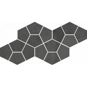 Мозаика Italon Continuum 620110000185 Petrol Mosaico Prism 20.5x41.3