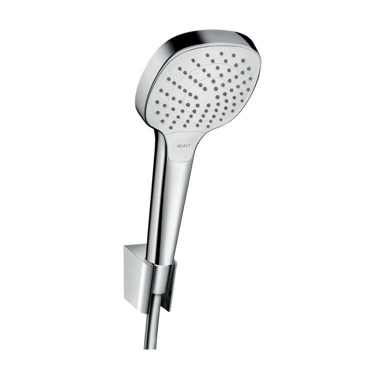 Душевой гарнитур Hansgrohe Croma Select E 26425400 Vario, белый, хром